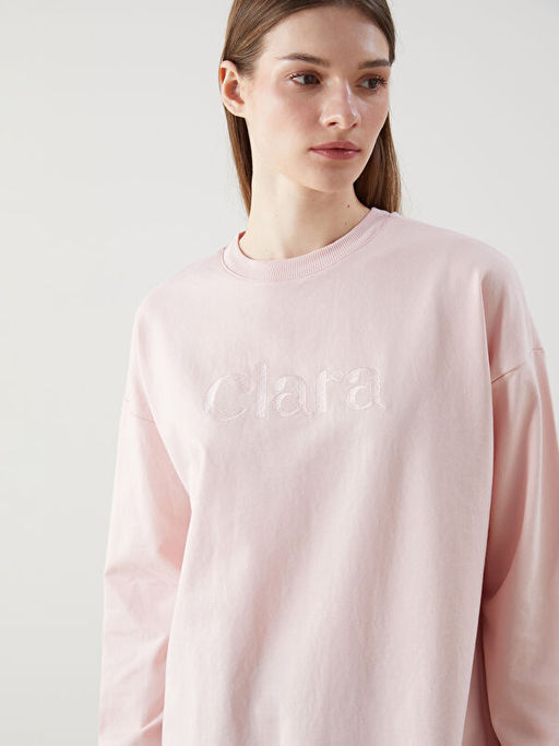 Nak??l? Oversize Kad?n Sweatshirt Tunik