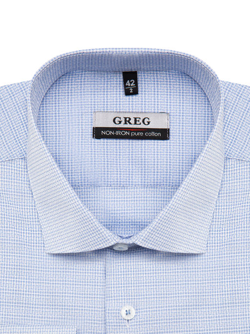 Сорочка мужская длинный рукав GREG 125/191/8712/Z  фото 3