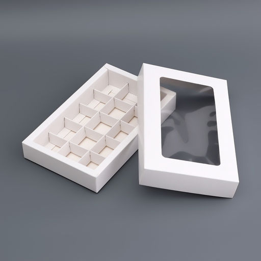 Коробка складная под 15 конфет, белая, 13,7 Х 22 Х 3,5 см - UPAK LAND фото 4