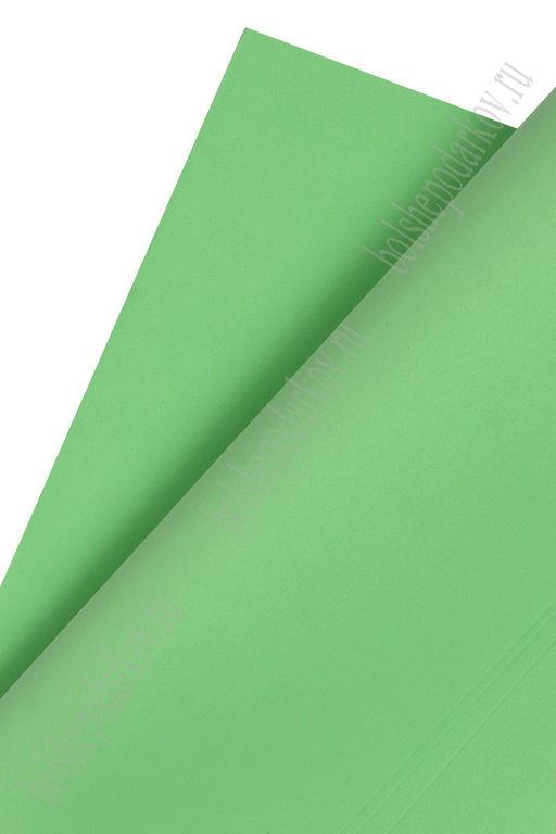 Фоамиран 1 мм, Китай 50*50 см (10 листов) SF-3431, зеленый №1051