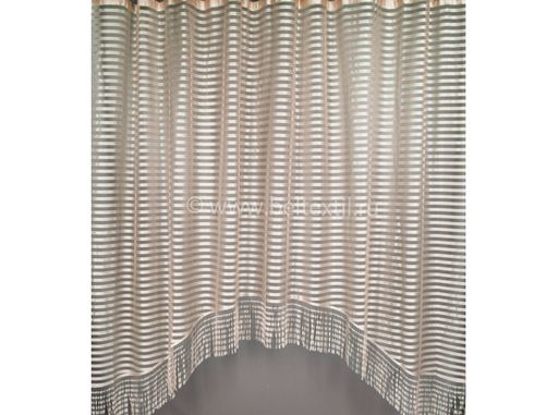 10С6433-Г50 ЗАНАВЕСКА ваниль 2.45 м*1.80 м