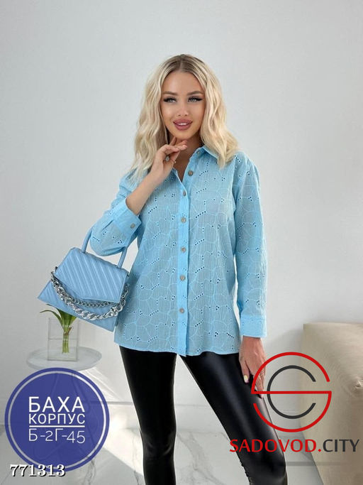 Женская рубашка летняя - Zum ming фото 5