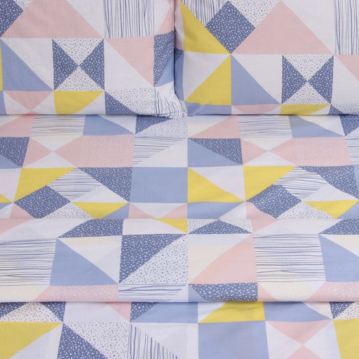 Постельное бельё LoveLife 2 сп Зазеркалье 175х215см, 210х220см, 50х70см-2шт, хлопок, бязь, 125г/м2  фото 2