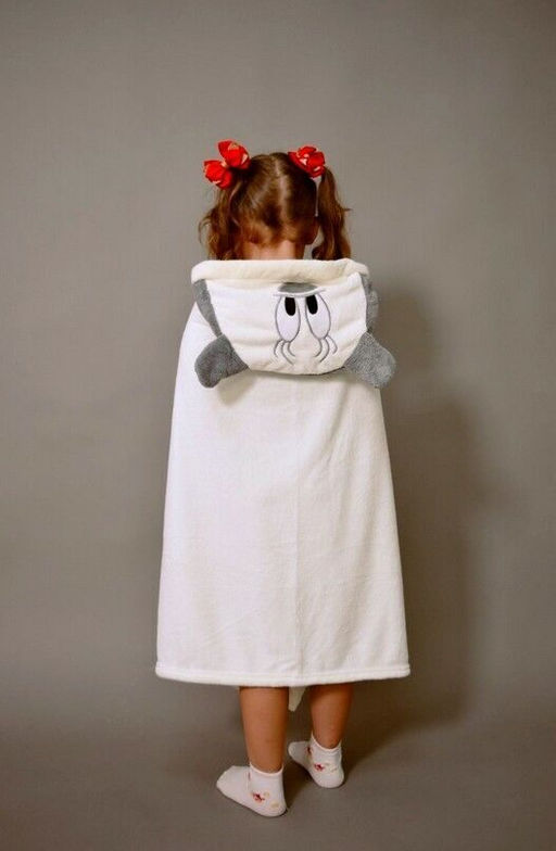 Детское полотенце с капюшоном Микки Маус 70*140 см.на кнопках - Лен поволжья фото 3