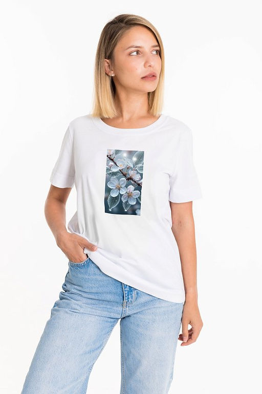 Футболка М325269Па белый