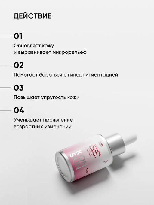 Пилинг для лица 15% AHA с пептидами - Icon skin фото 5