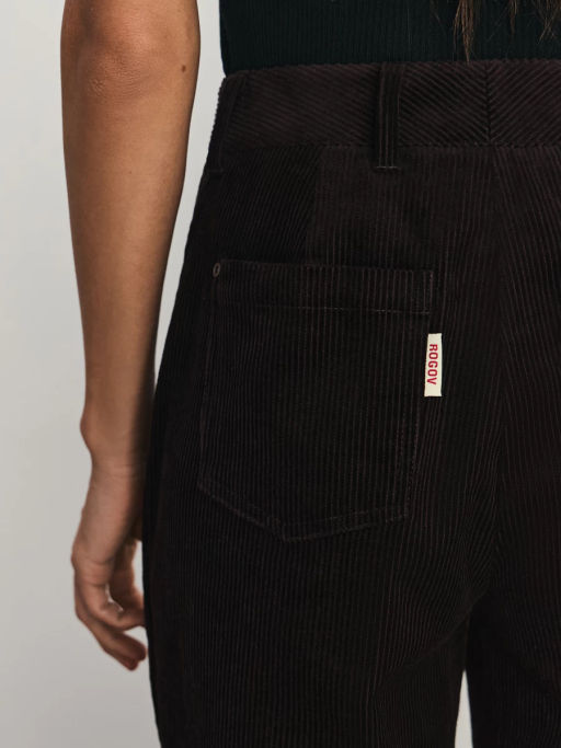 Брюки из вельвета с контрастными подворотами / Zarina  фото 6