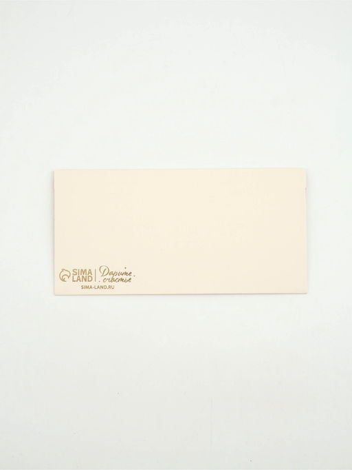 Цена за 2 шт. Конверт подарочный «Бантики», софт-тач, тиснение, 19×9 см