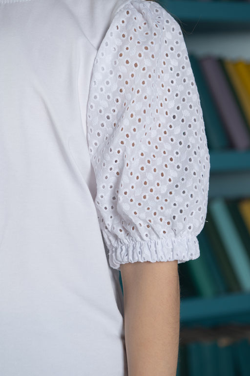 Блузка Ольга короткий рукав