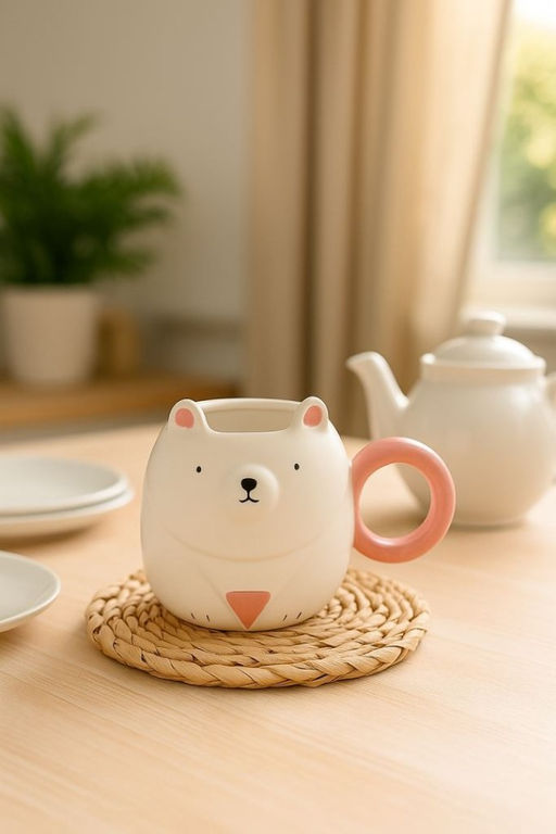Кружка Honey bear, white (560 ml)