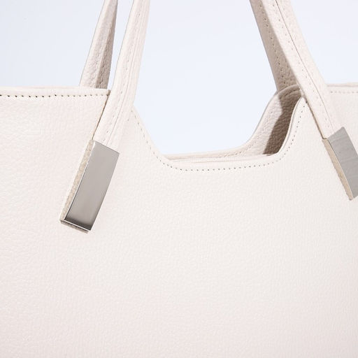 Сумка женская TEXTURA, тоут, средний размер, цвет бежевый  фото 4