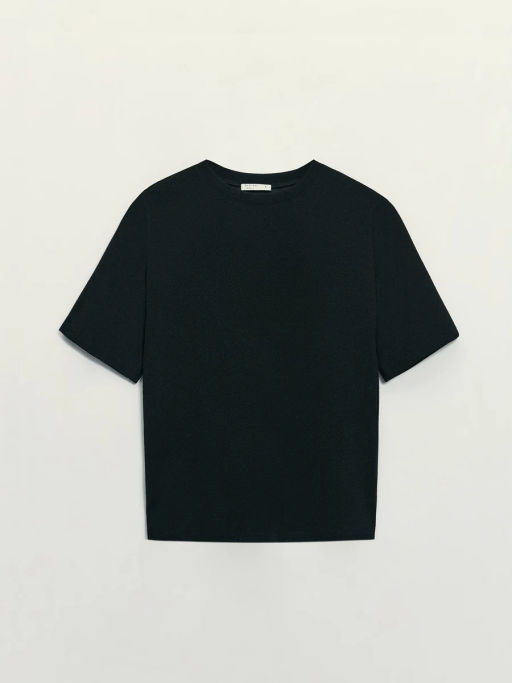 Футболка с люрексом и разрезами / Zarina