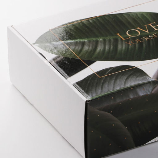 Коробка подарочная складная, упаковка, «Тропики», УФ-лак, 30.5 х 22 х 9.5 см