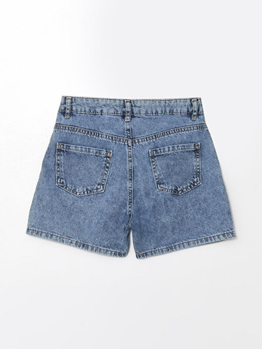 Minnie Mouse Bask?l? K?z ?ocuk Jean ?ort - Waikiki фото 2