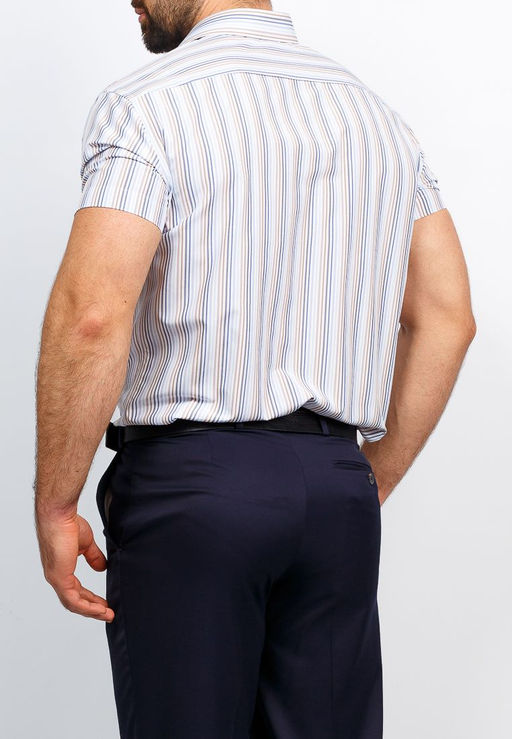 Сорочка мужская короткий рукав GREG 121/109/031/Z/1  фото 2