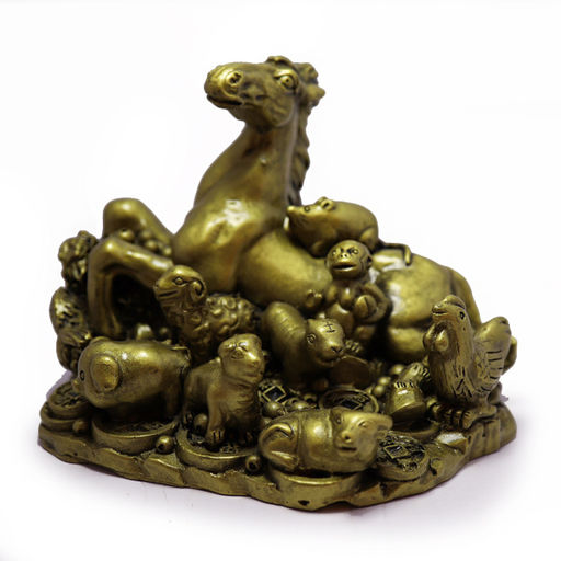 Лошадь символ 2026 года символ силы мощи достижения цели и победы 8см-10см