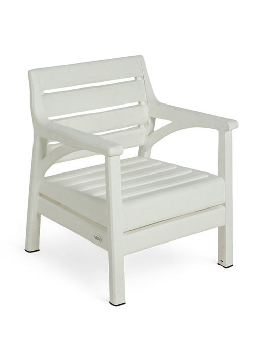 Набор садовой мебели «Евпатория»: 2 кресла, стол, трёхместный диван, белый