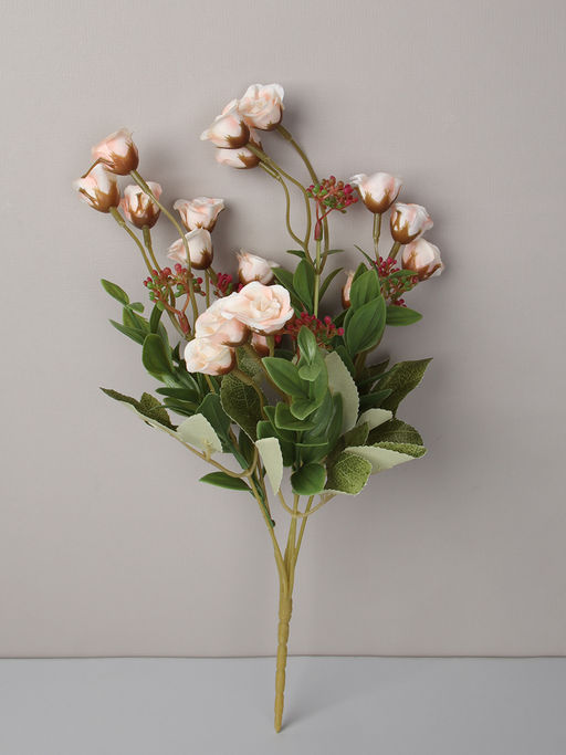 Цветок искусственный Роза кустовая 33 см / 149NA-48 /уп 2/200/600/ - ГалеонТрейд фото 5