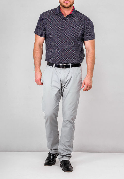 Сорочка мужская короткий рукав GREG 263/209/2188/ZS/C/1  фото 4