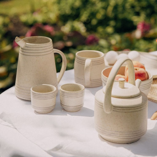 Пиалы SL Home «Райяс», 150 мл, d=7 см, керамика, набор 2 шт., бежевые