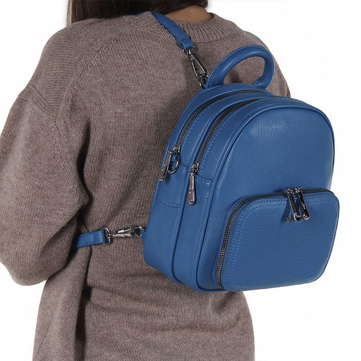 Рюкзак 670100 blue Velina Fabbiana-Safenta