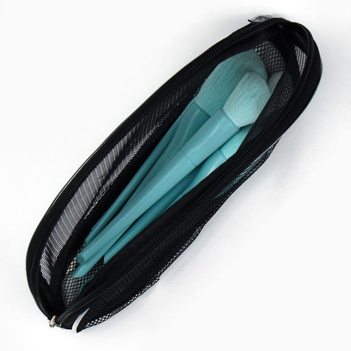 Косметичка-сетка PVC 14 см х 21 см Beauty Fox с каркасом  фото 4