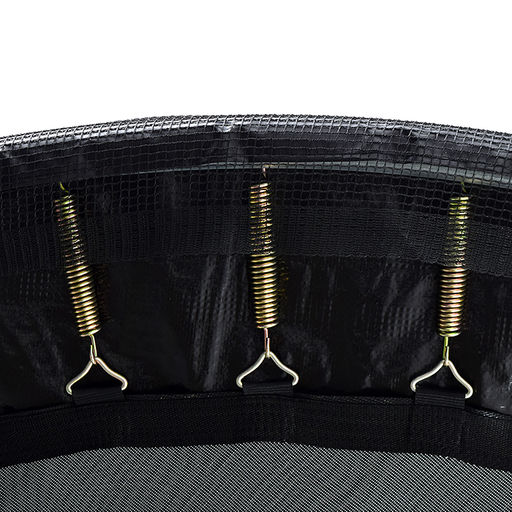 Батут ROCKET, d=244, внешняя сетка высотой 160 см., общая высота 225 см, черный