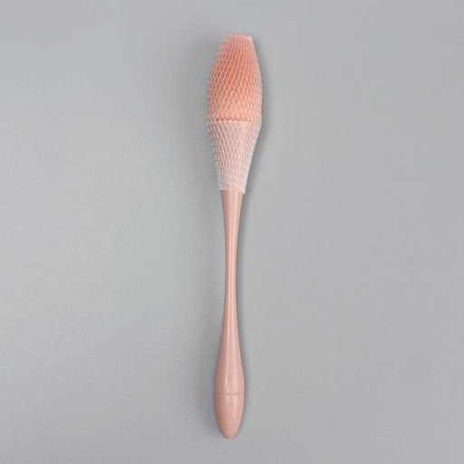 Кисть для смахивания опила, 20 см, розовая