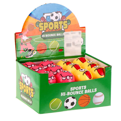 Цена за 20 шт. Мяч детский мягкий «Мордочка», МИКС