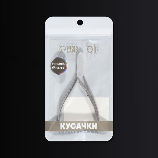 Кусачки маникюрные для кутикулы Premium, 10,4 см, длина лезвия - 9 мм, цвет серебристый - Queen fair фото 4