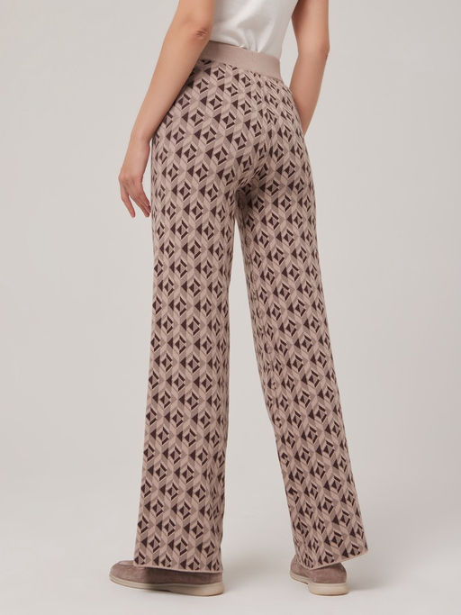 Брюки женские 1231156001 beige/brown - Eleganzza фото 5