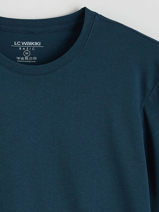 Bisiklet Yaka Penye Erkek Ti??rt