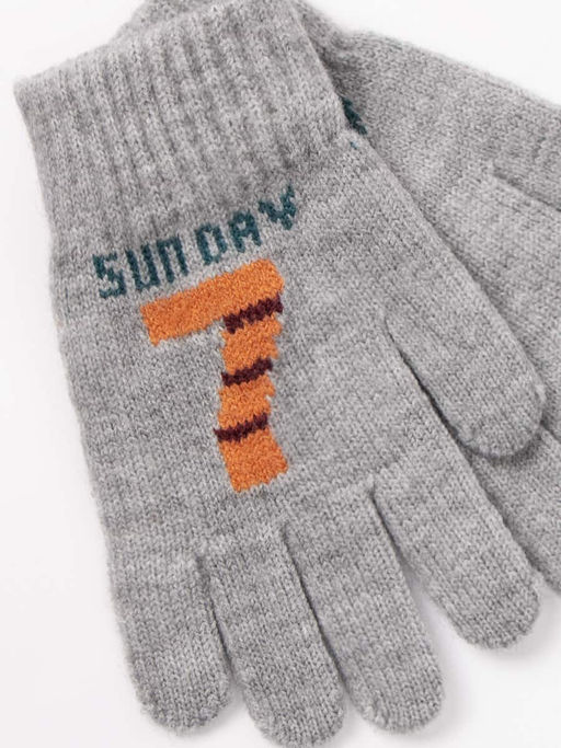 Перчатки детские Kim Lin - Соль&перец фото 2