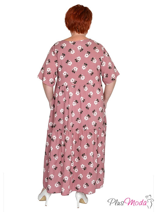 Платье Модель №1460 размеры 44-84 - Plusmoda фото 7