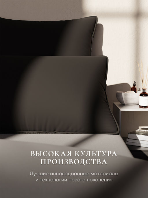 Подушка "ESPERA Comfort 3D graphite", 70х70 ЕС-5940