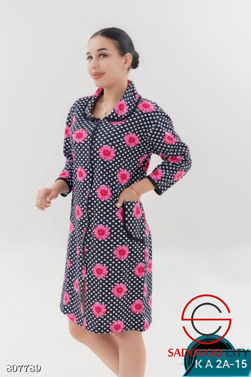 Домашние халатики с начёсом - Bruno фото 9