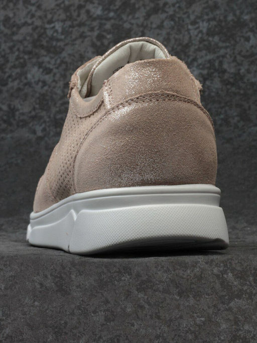 05-FEE01-2P BEIGE Кроссовки (нубук) - Фабричный китай фото 8