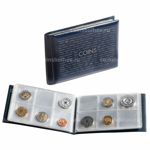 Альбом карманный для монет на 48 ячеек LEUCHTTURM 314775