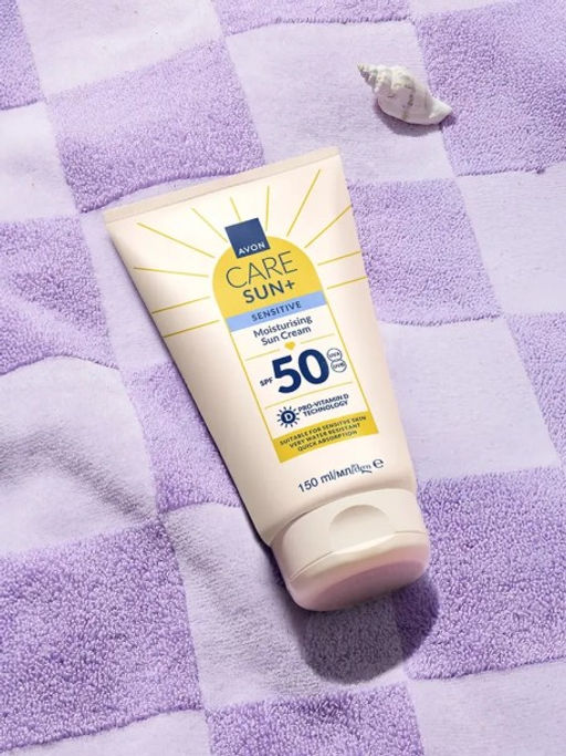 Солнцезащитный крем для лица и тела для чувствительной кожи SPF 50, 150 мл - Avon фото 2