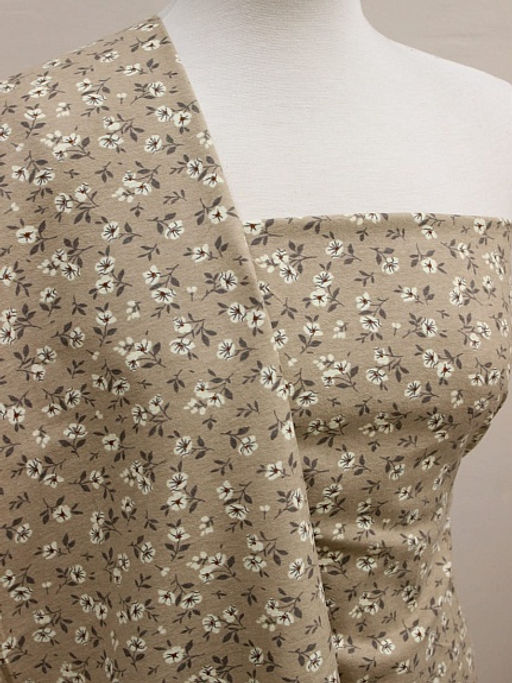 Теплый хлопок Сесилия цв.латте, ш.1.5м, хлопок-100%, 150гр/м.кв - Купава фото 3