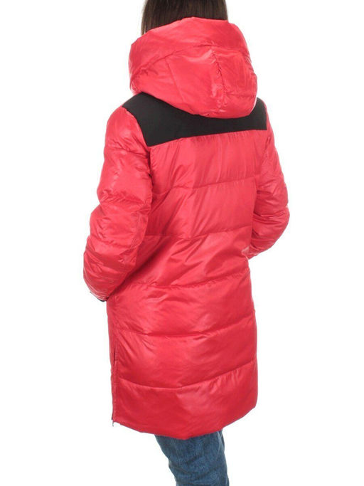 8365 RED Куртка зимняя женская (200 гр. холлофайбера) - Fashion фото 4
