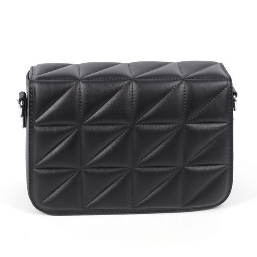 Женская каркасная стеганая сумка кросс боди из эко кожи 0127-1 - Cidirro фото 2