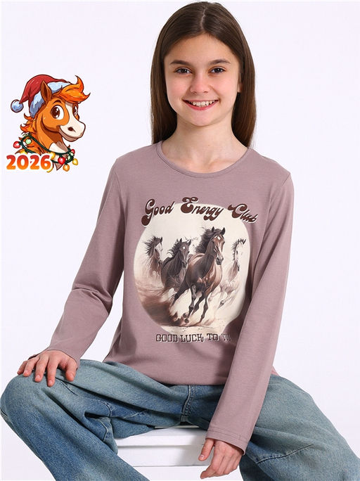 лонгслив 1ДДЛД3569001 - Апрель фото 4