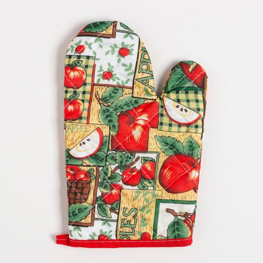 Варежка-прихватка Доляна Яблоня 23*15 см, 100%пэ  фото 3