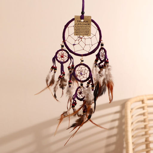 Ловец снов «Пять пурпурных колец», 0.7×15×40 см