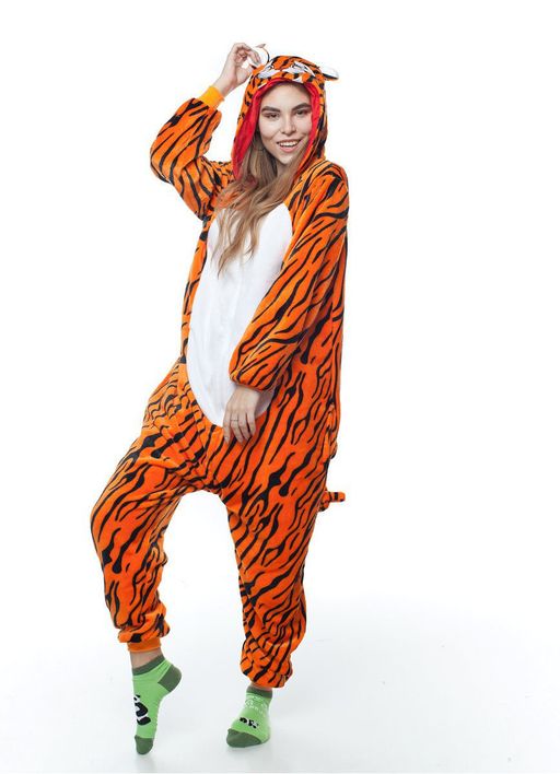 Пижама кигуруми Огненный Тигр