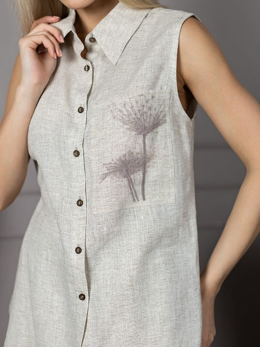 Рубашка авторская женская ЛЕН ВОЛТРИ