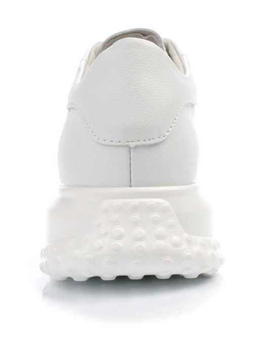 03-PDD136-1 WHITE Полуботинки спортивные женские (натуральная кожа) - No name фото 9