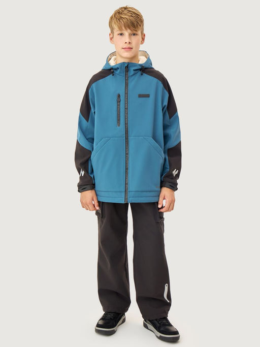 Ветровка 4л15726 деним/черный