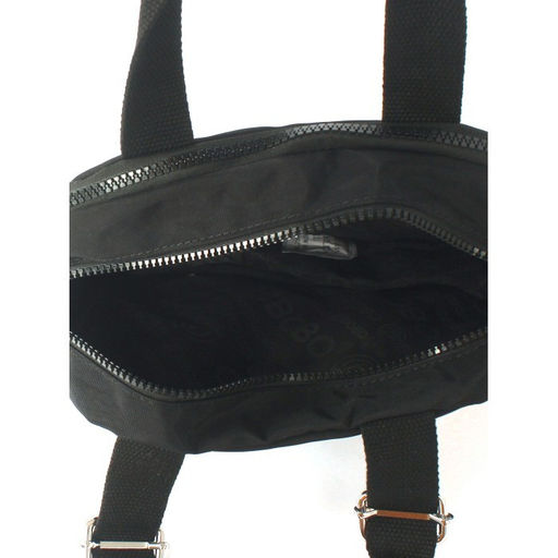 Сумка женская текстиль BoBo-5324, 2отд, плечевой ремень, черный 265969  фото 3
